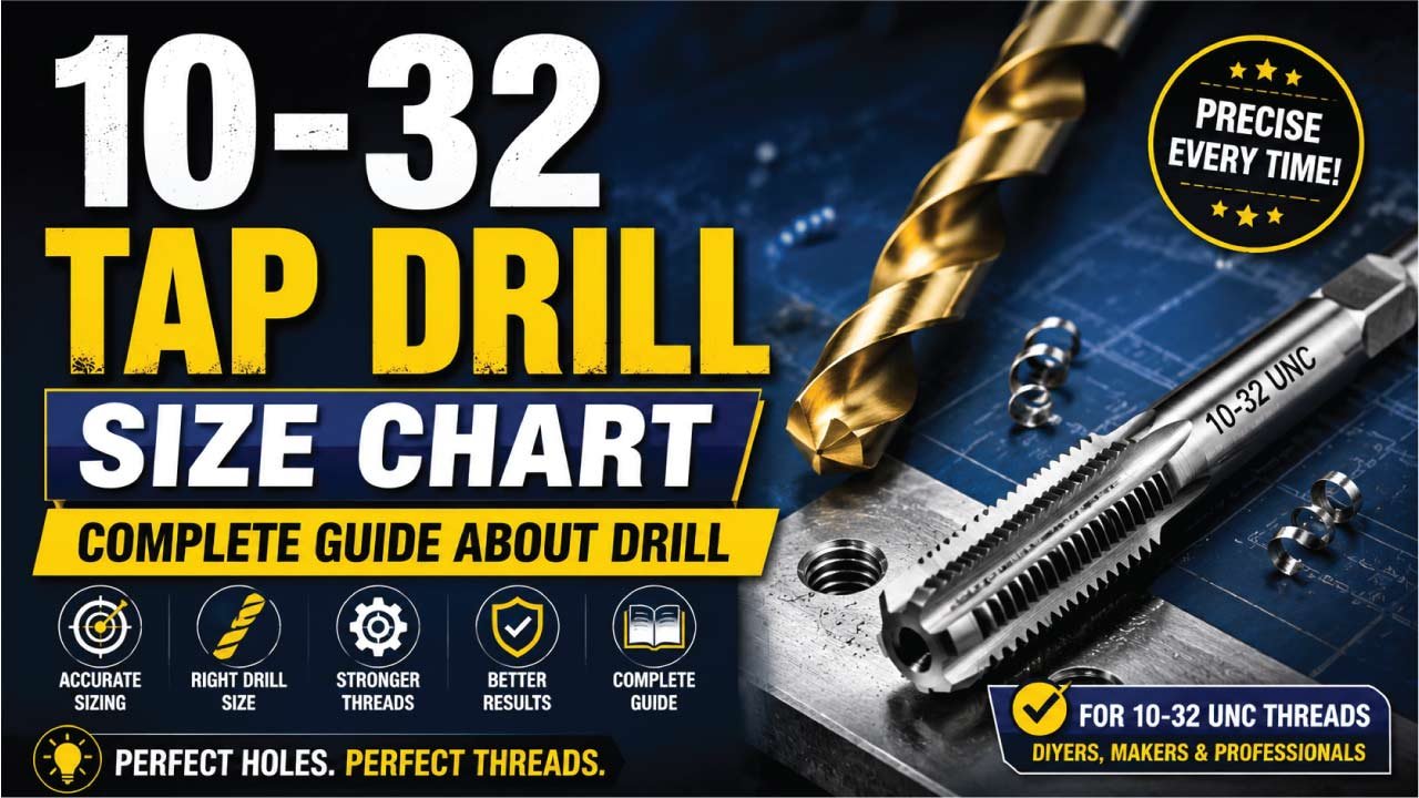 10-32 Tap Drill Size Chart