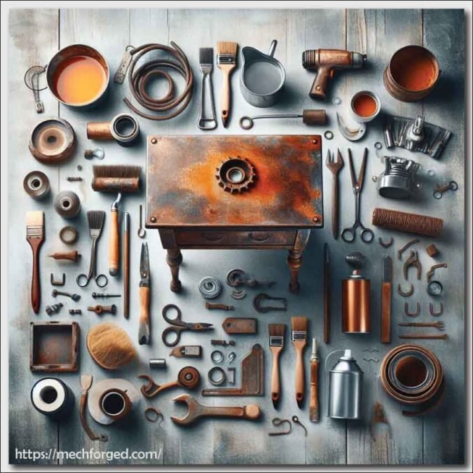 Rust Forged 10 Best Methods To Remove Rust From Metal Without Scratching - Mech Forged