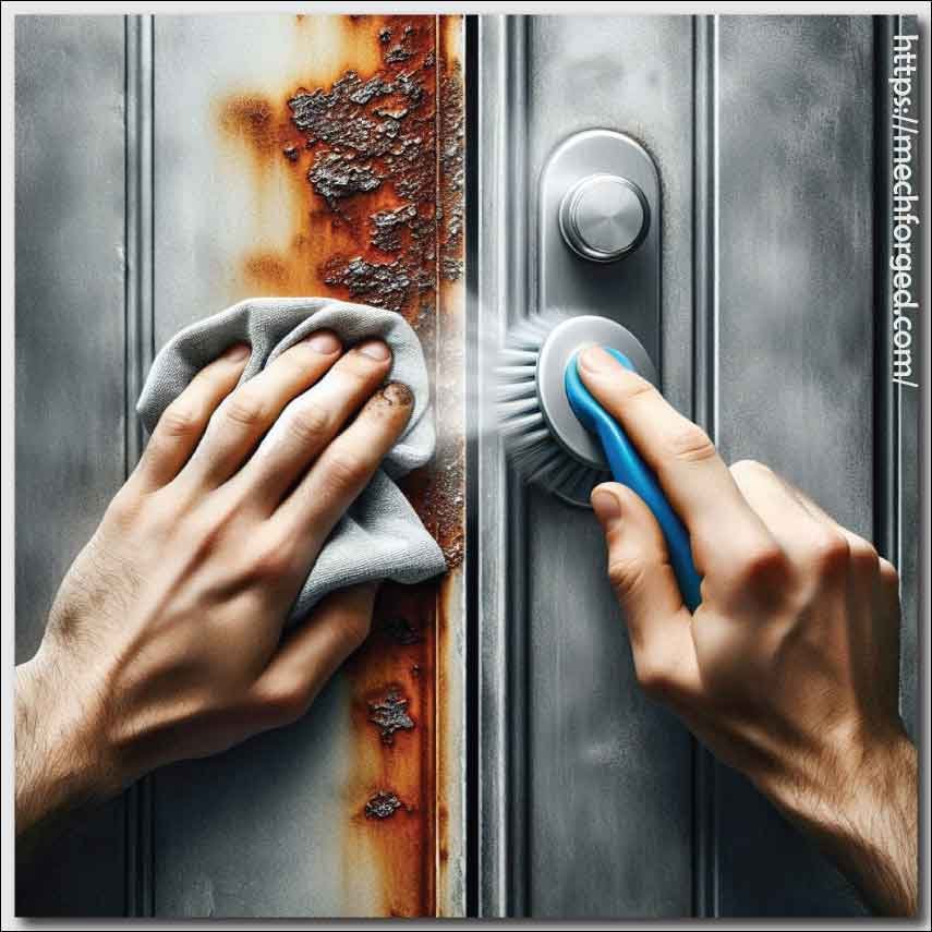10 Best Methods to Remove Rust from a Metal Door