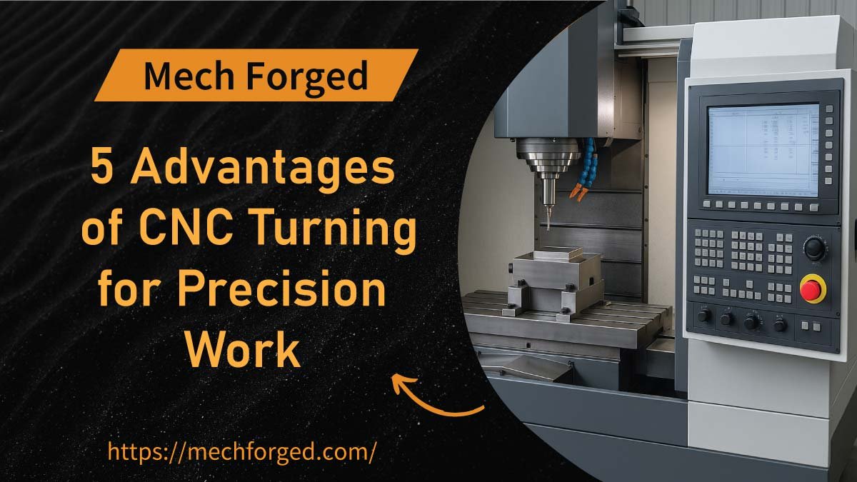 5 Advantages of CNC Turning for Precision Work