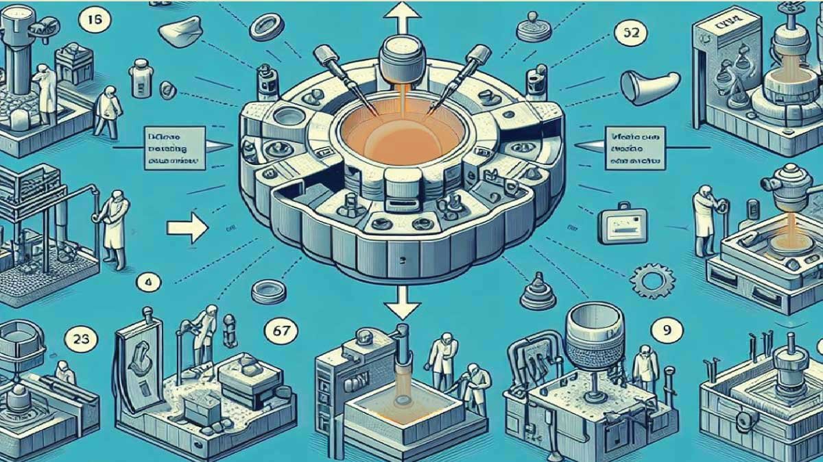 7 Easy Steps To Understand The Casting Process Mech