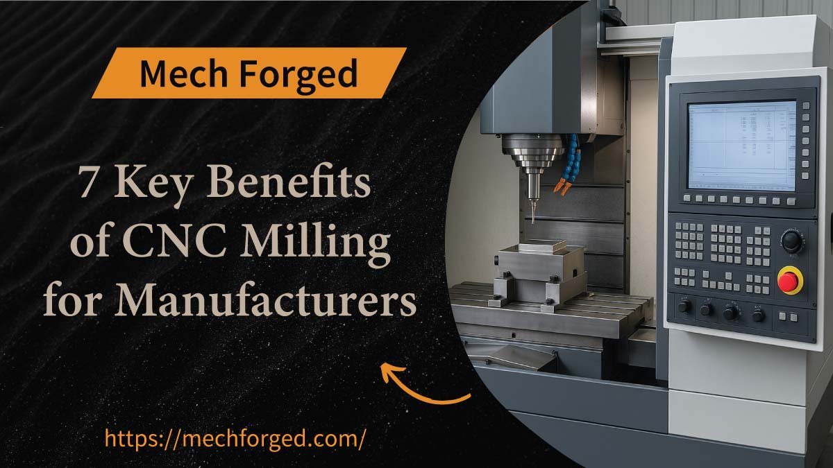 7 Key Benefits of CNC Milling for Manufacturers