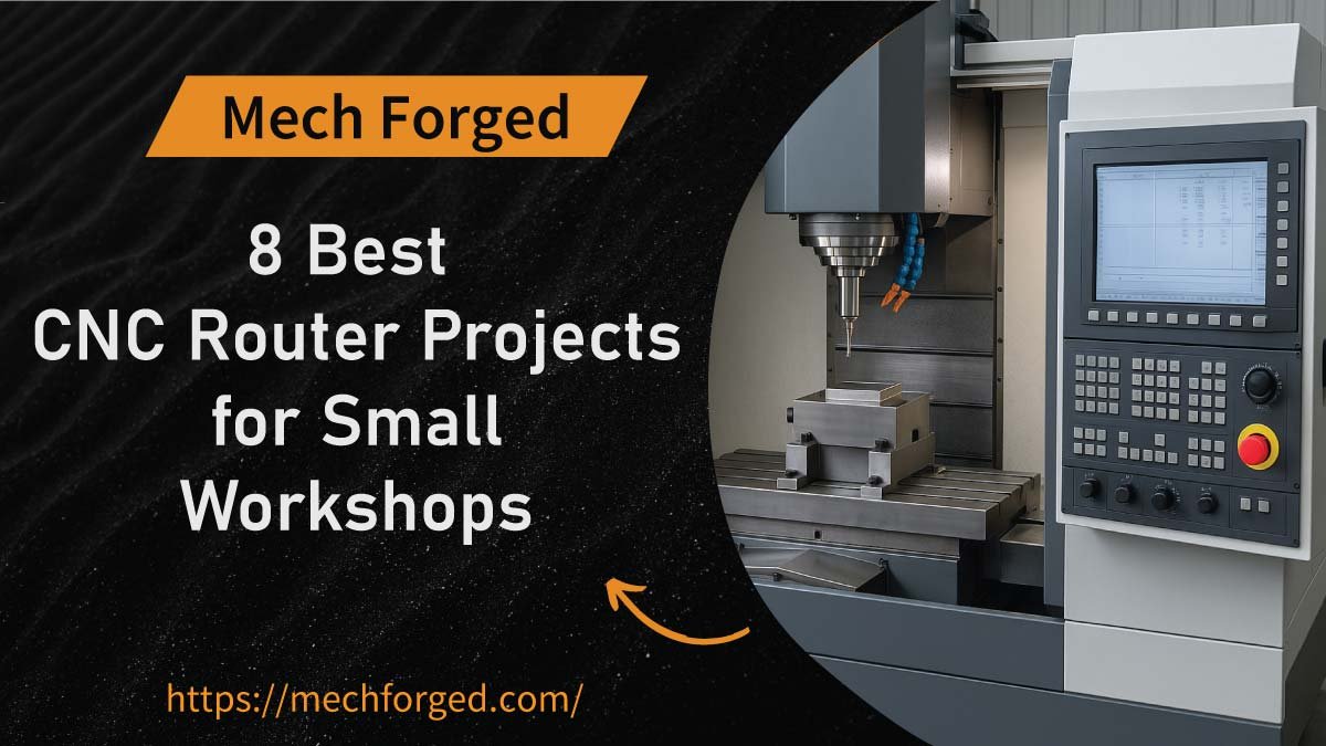 8 Best CNC Router Projects for Small Workshops