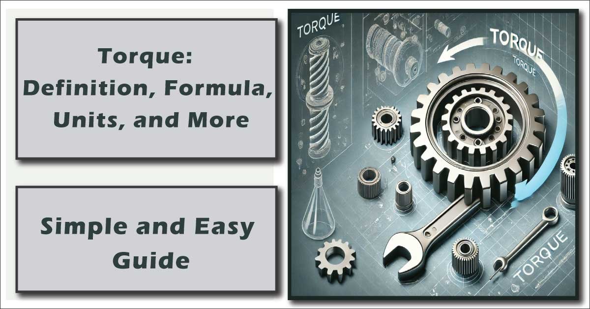 Torque Definition Formula Units