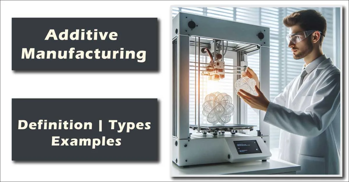 Additive Manufacturing | Definition | Types | Examples