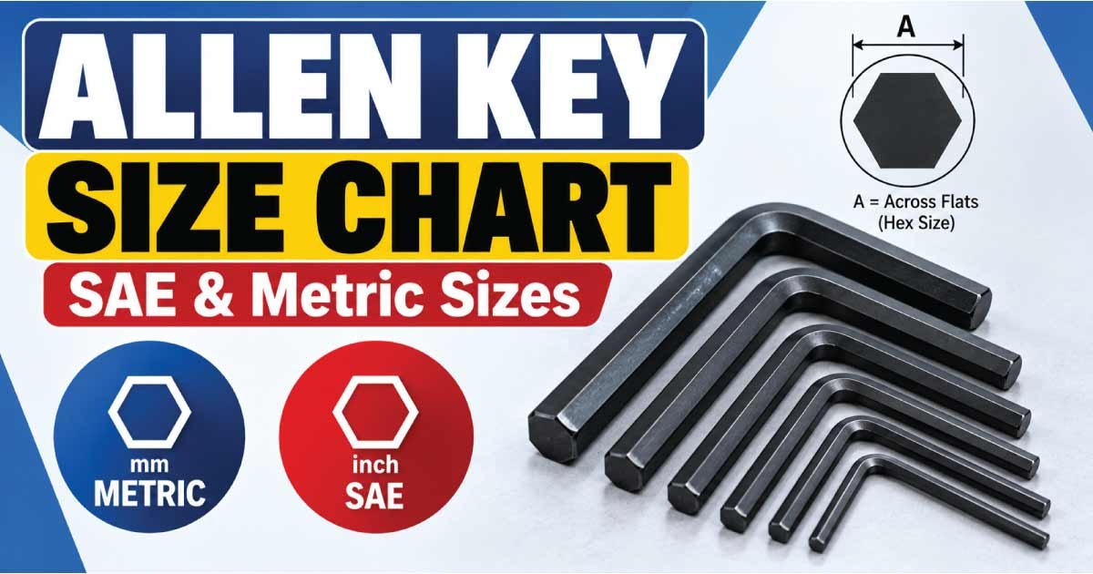 Allen Key Size Chart