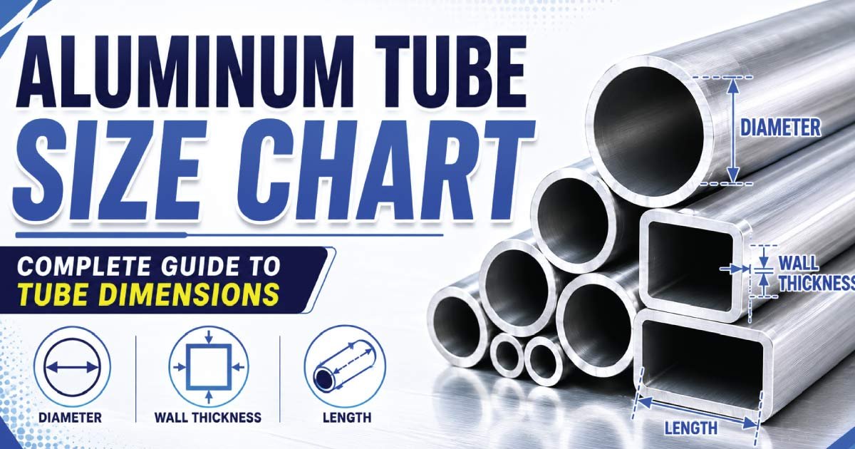 Aluminum Tube Size Chart