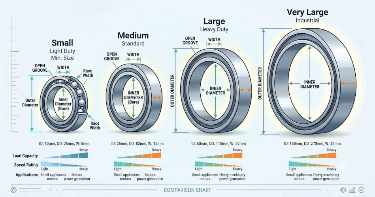 Bearing Race Size Chart