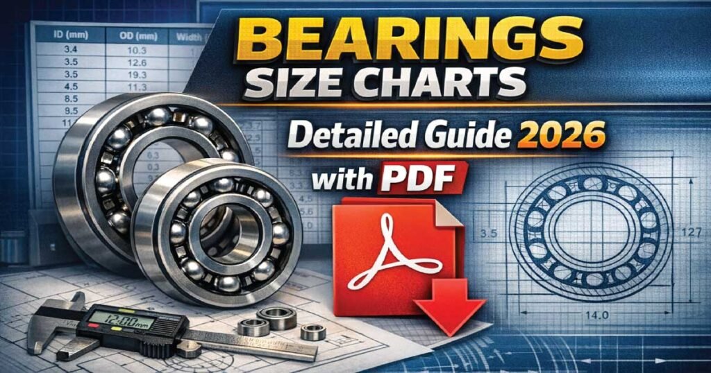 Bearings Size Charts: Detailed Guide 2026 With PDF - Mech Forged