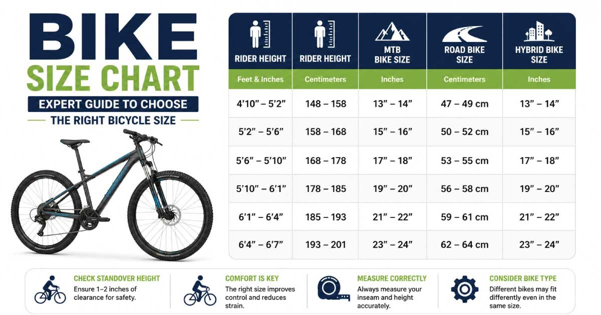 Bike Size Chart