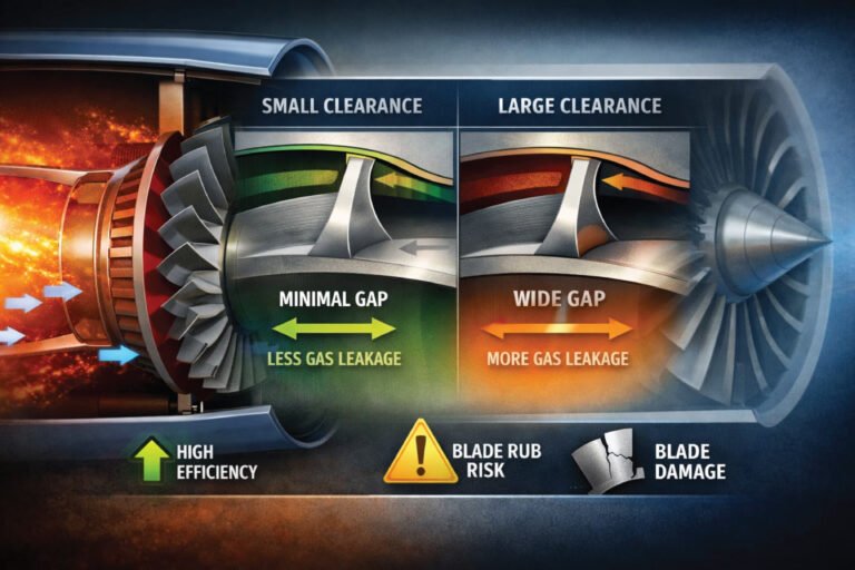 Jet Engine Turbine Blade Size Chart With Guide - Mech Forged