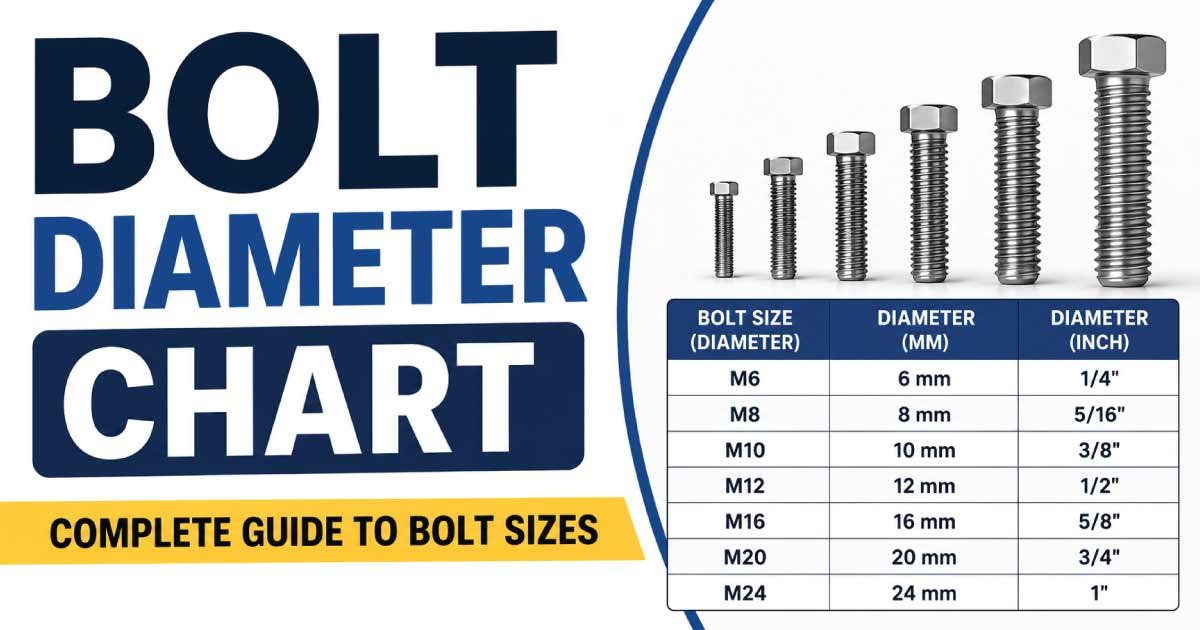 Bolt Diameter Chart