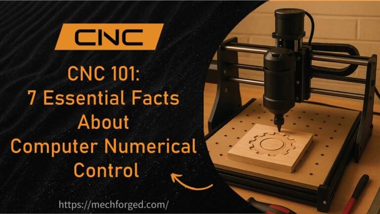 CNC 101: 7 Essential Facts About Computer Numerical Control - Mech Forged