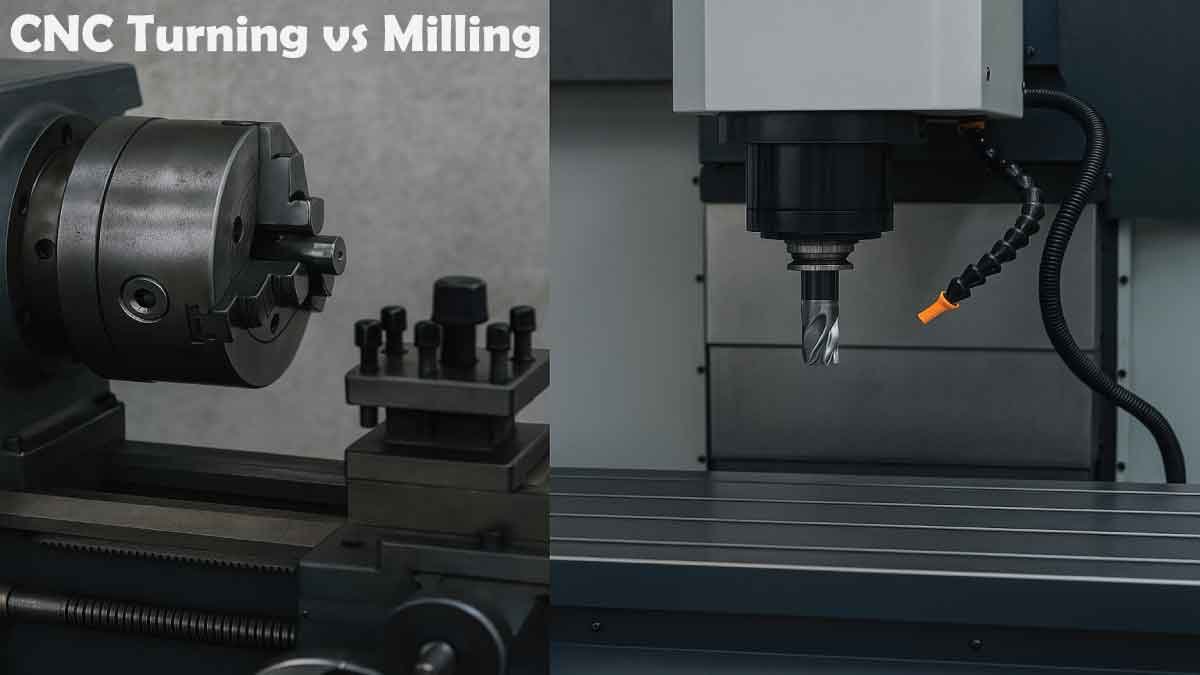 CNC Turning vs Milling: small cnc turning vs milling