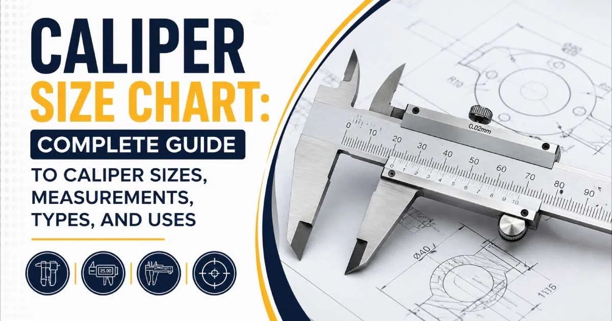 Caliper Size Chart