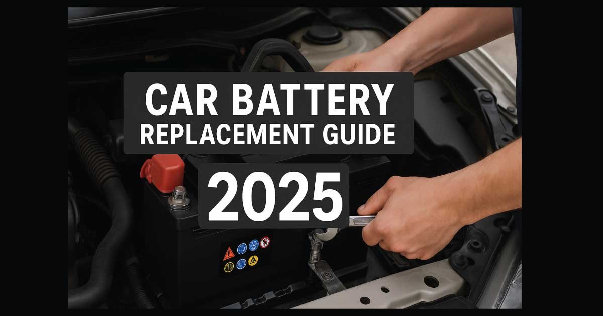 Car Battery Replacement Guide 2025