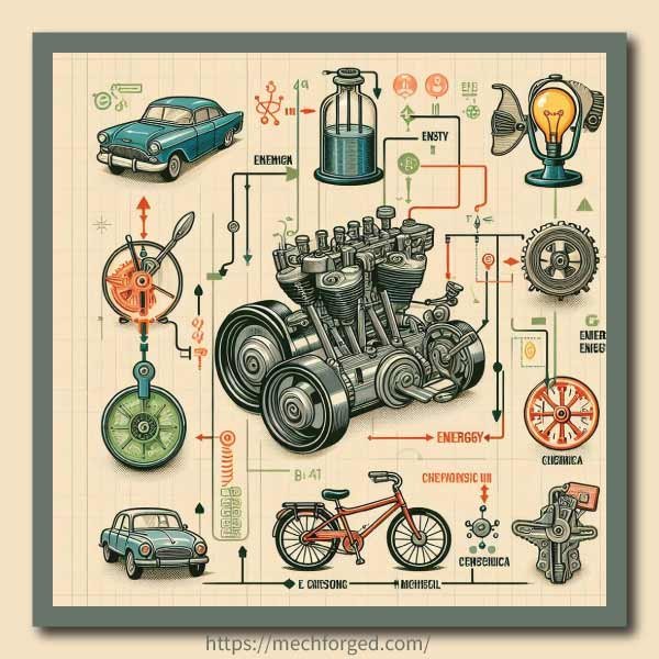 Chemical Energy to Mechanical Energy Examples