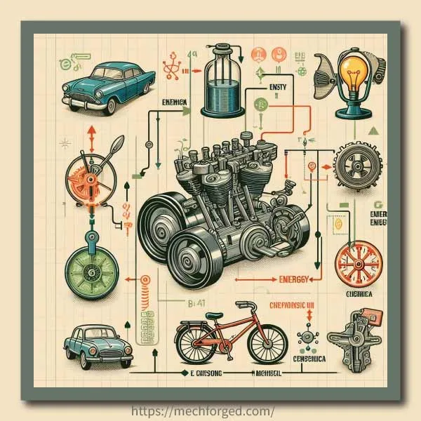 Chemical Energy to Mechanical Energy Examples