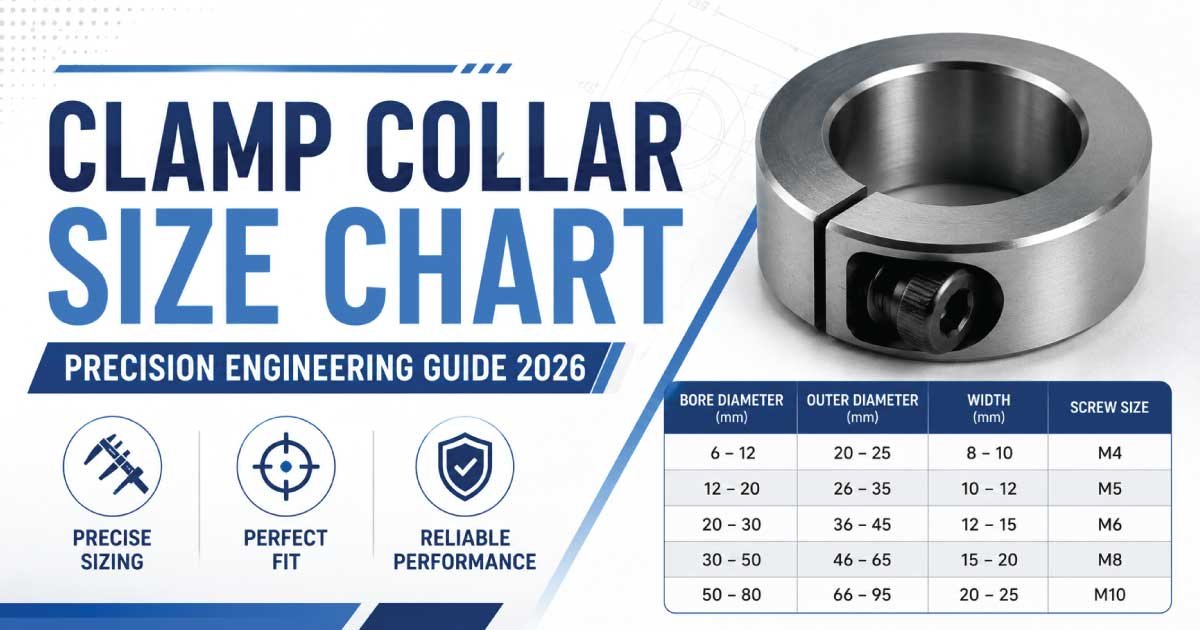 Clamp Collar Size Chart