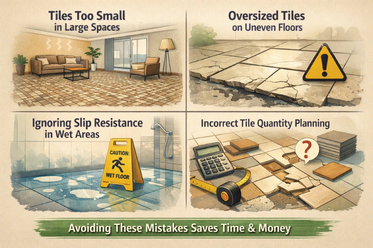 Common Tile Size Mistakes to Avoid