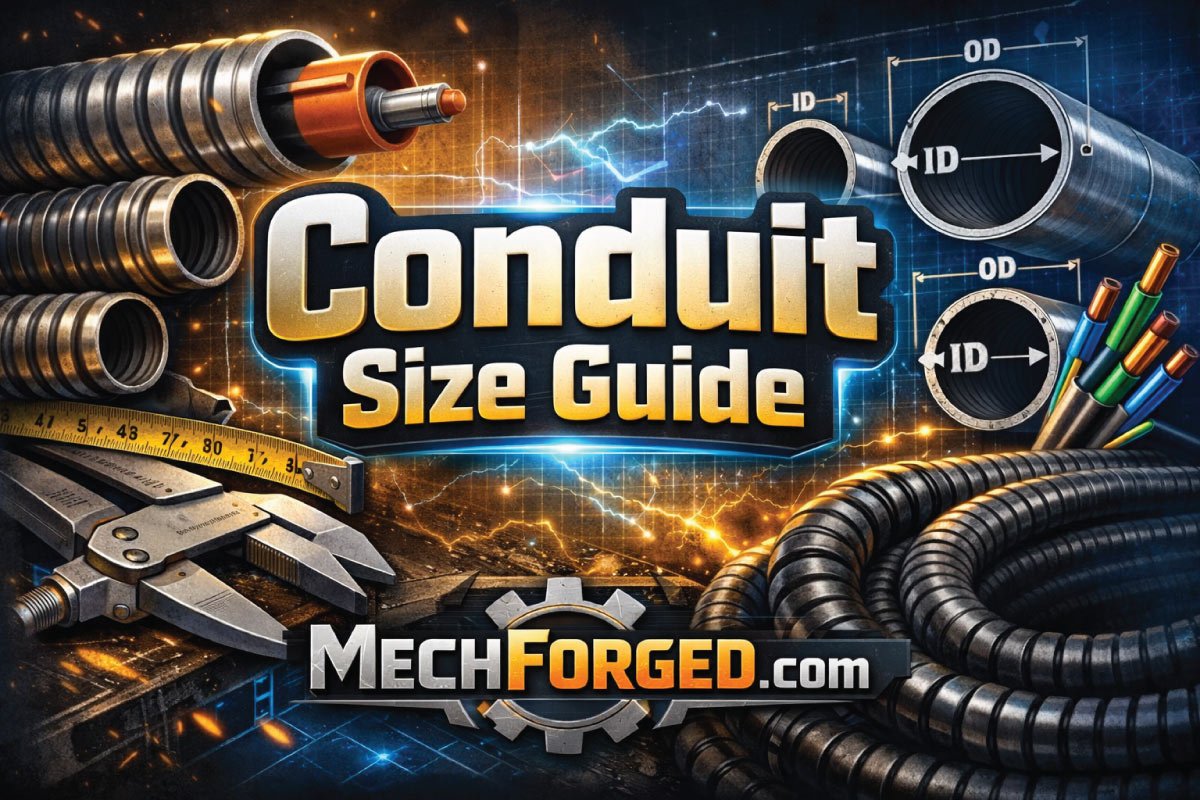 Conduit size guide
