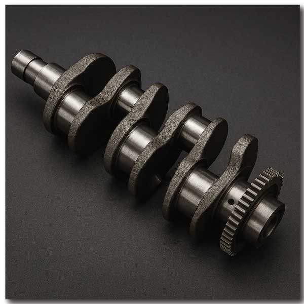 Crankshaft: Definition, Uses, Types, Materials, and Working Principle