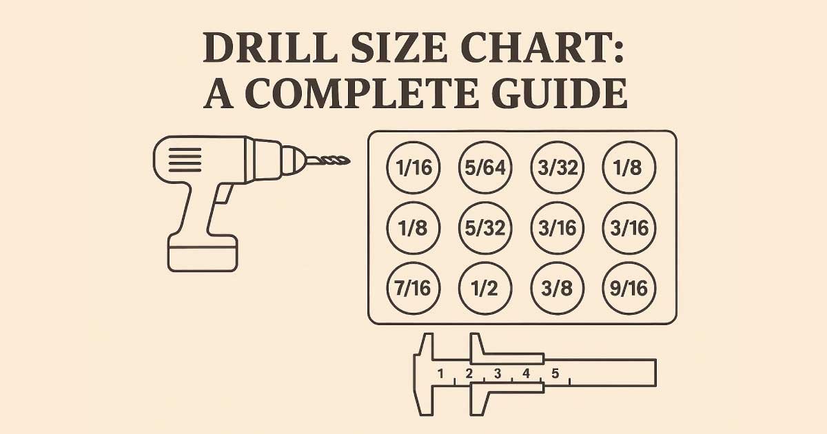 Drill Size Chart: A Complete Guide