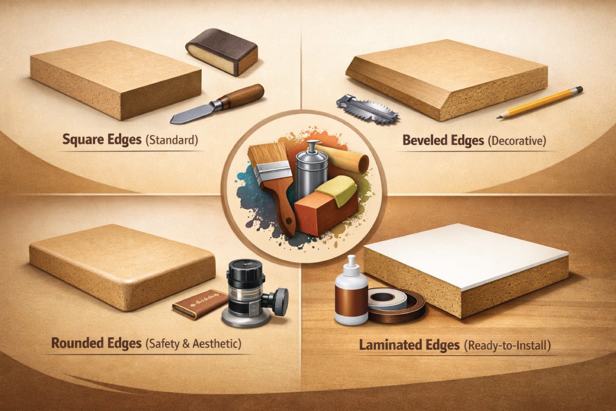 Edge Profiles and Finishing Options