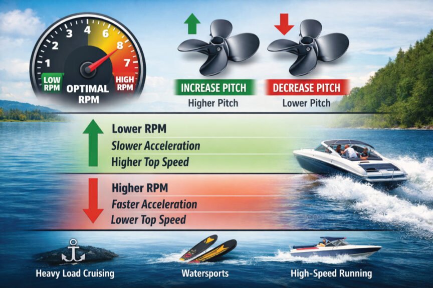 Engine RPM and Pitch Adjustment Chart