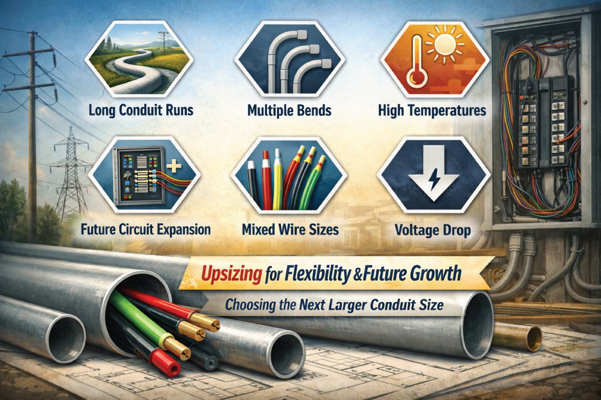Factors That Affect Conduit Size Selection