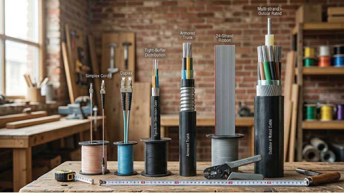 Fiber Optic Cable Size Chart