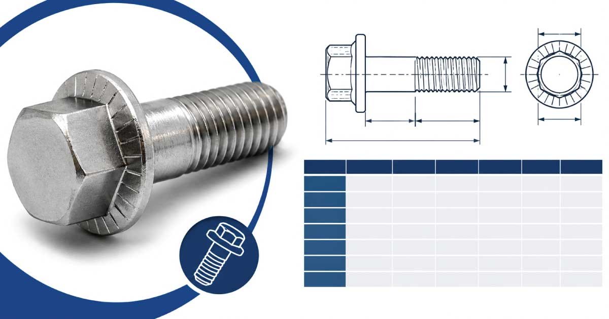 Flange Bolt Chart