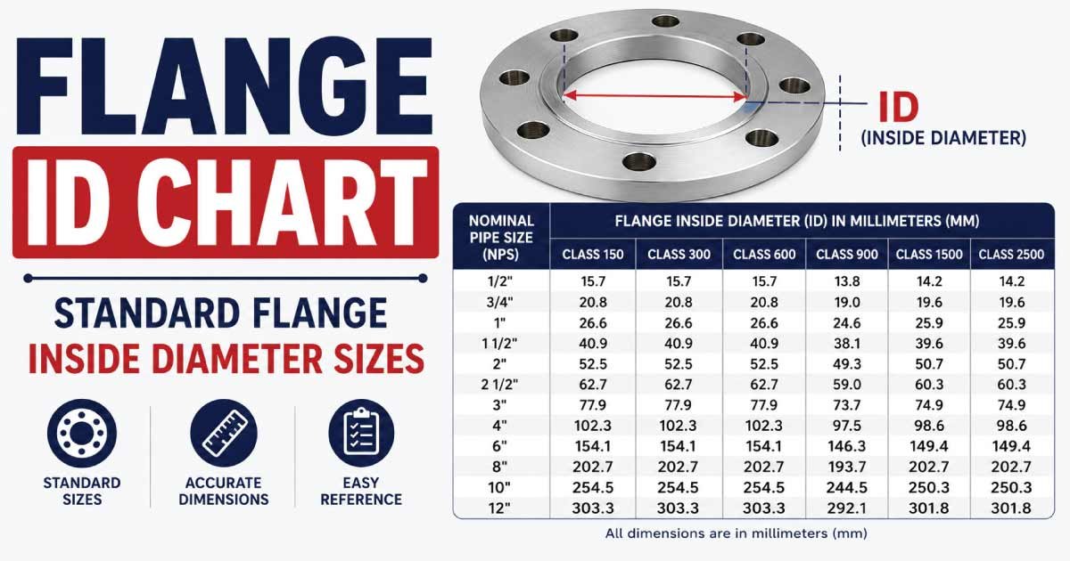 Flange ID Chart