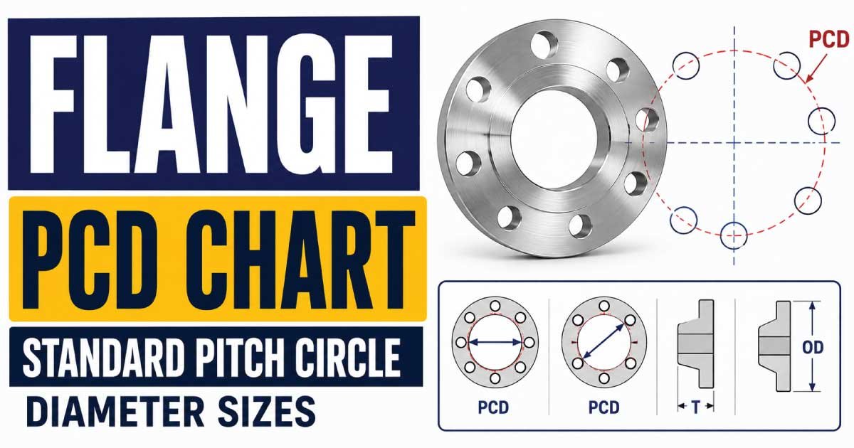 Flange PCD Chart