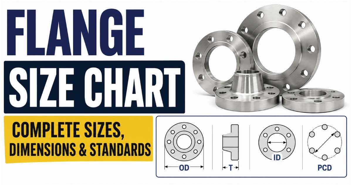 Flange Size Chart