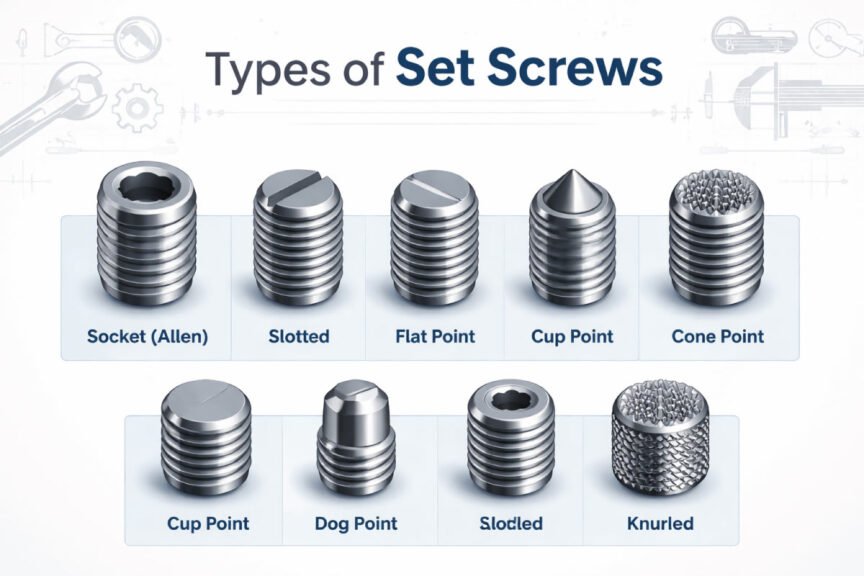 Head Types of Set Screws