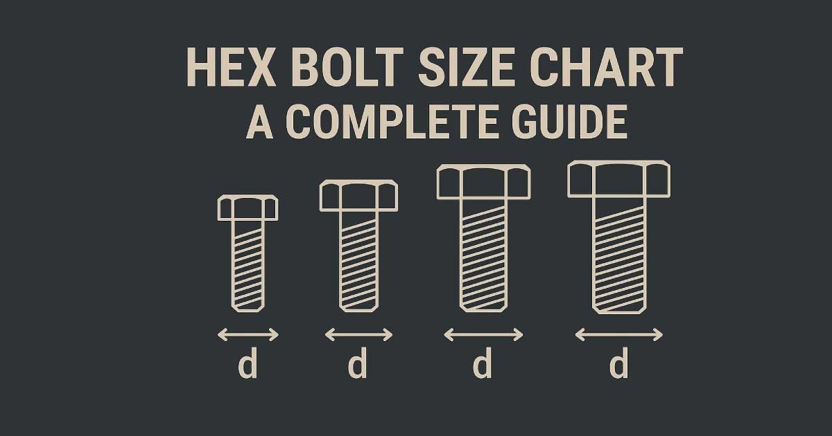 Hex Bolt Size Chart: A Complete Guide