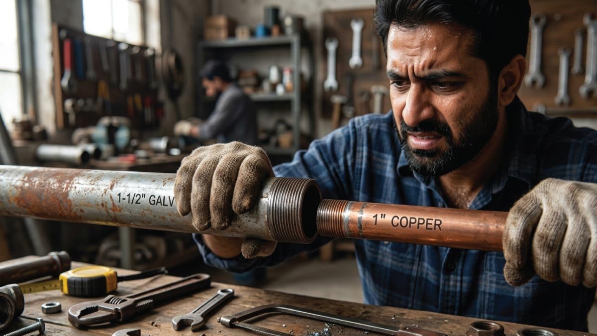 How to Fix Pipe Size Mismatch