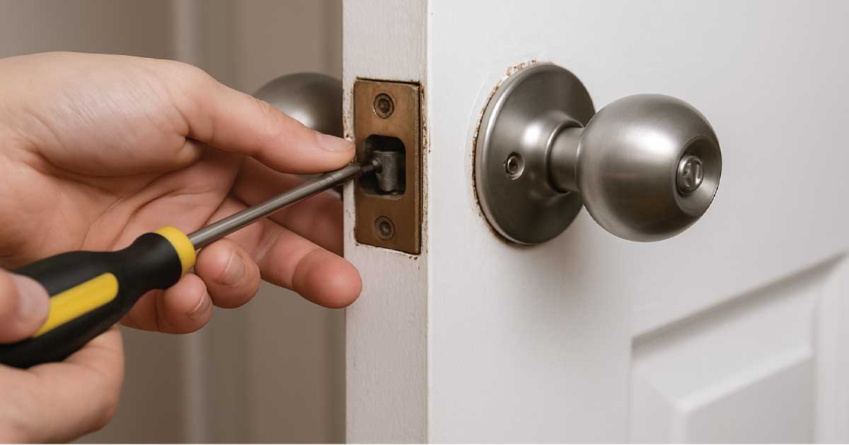How to Fix a Broken Doorknob Latch, Complete Guide