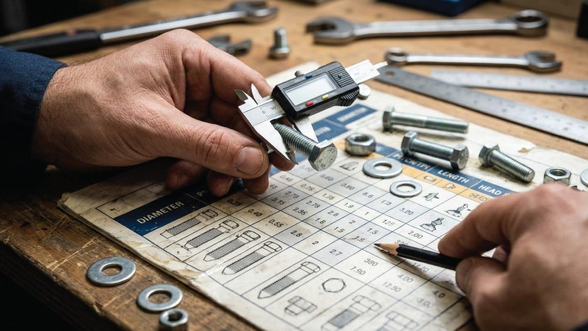 How to Read Bolt Size Chart for Accurate Selection