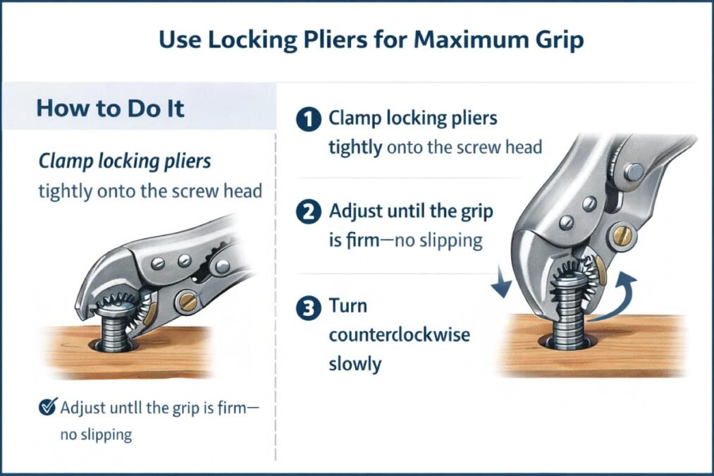 Screw. Step Rotation How To Remove A Stripped Screw: 5-Step Guide - Mech Forged