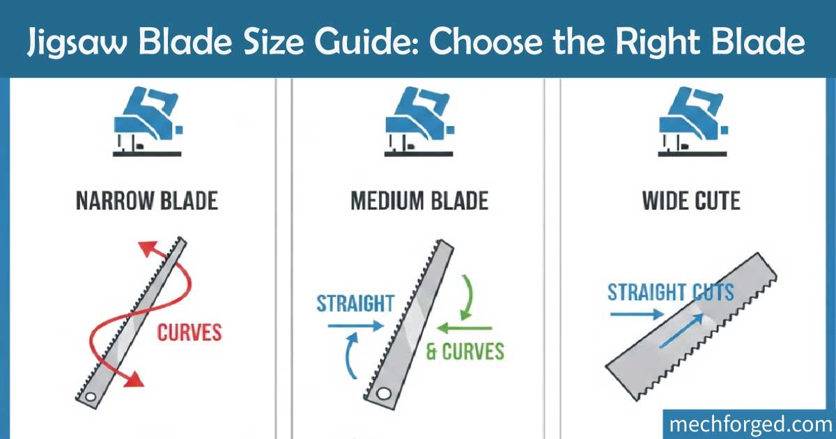 Jigsaw Blade Size Guide