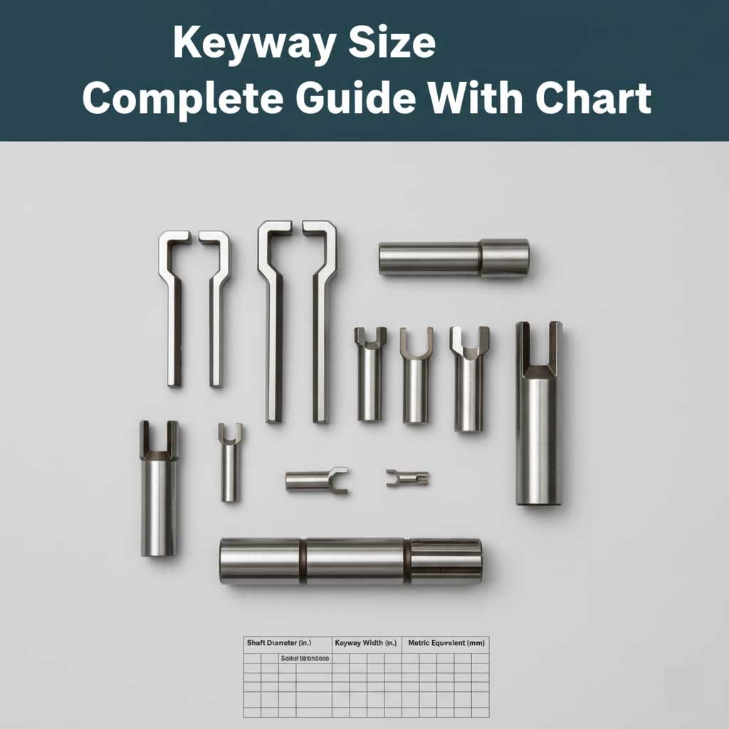 Keyway Size Chart
