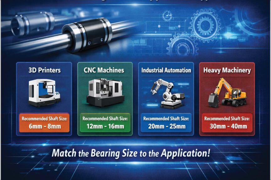 Linear Bearing Size vs. Application Type