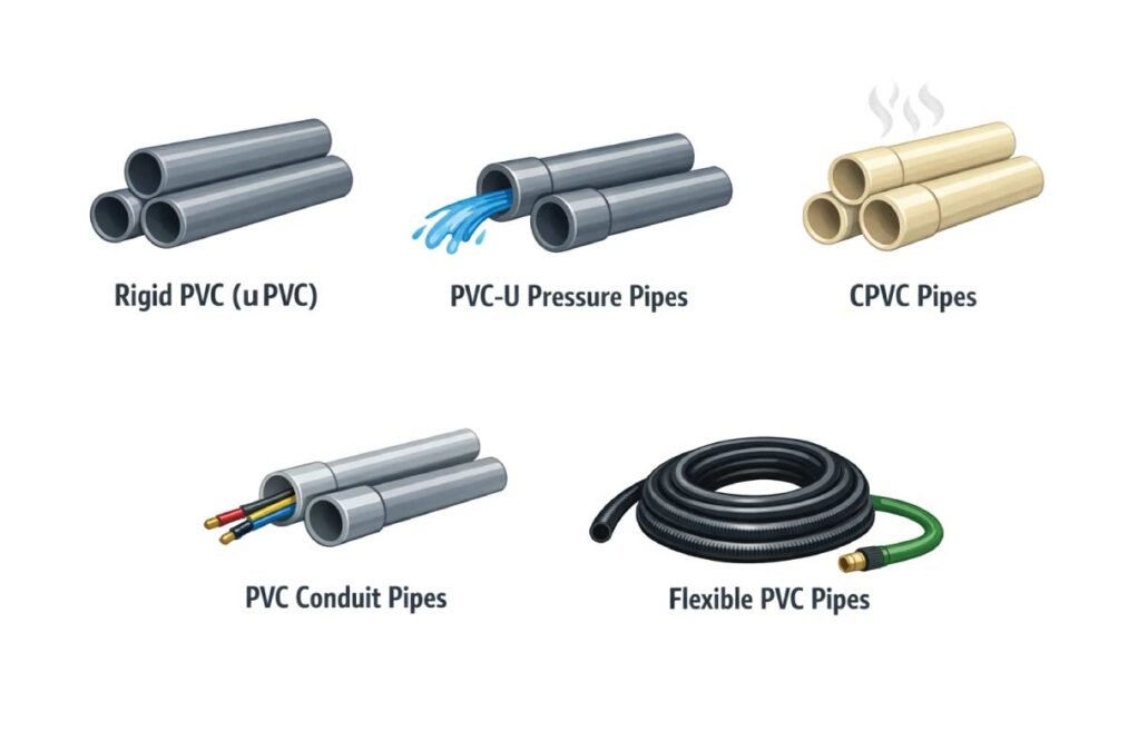 Pvc Me PVC Pipes Explained: Types, Sizes & Materials (2026) - Mech Forged