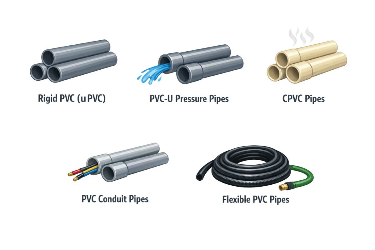 Main Types of PVC Pipes (Explained Simply)
