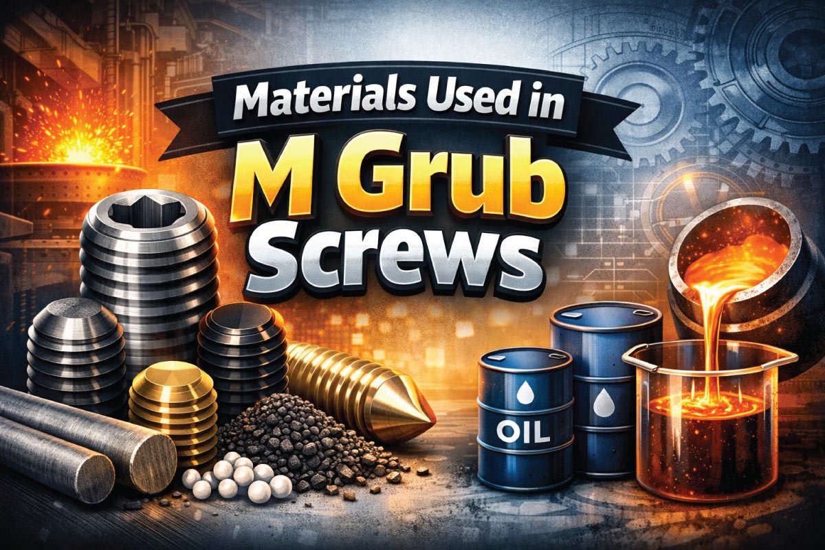 Materials Used in M Grub Screws