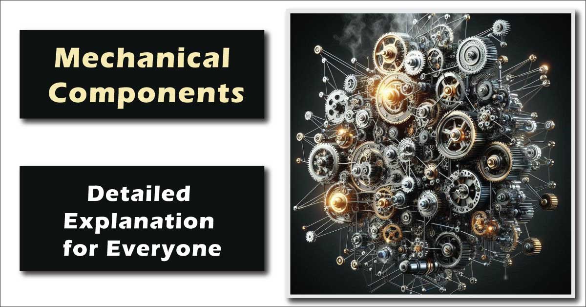 Mechanical Components: Detailed Explanation for Everyone