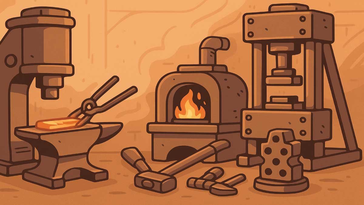 Metal Forging Guide 2025: Processes, Techniques & Tools