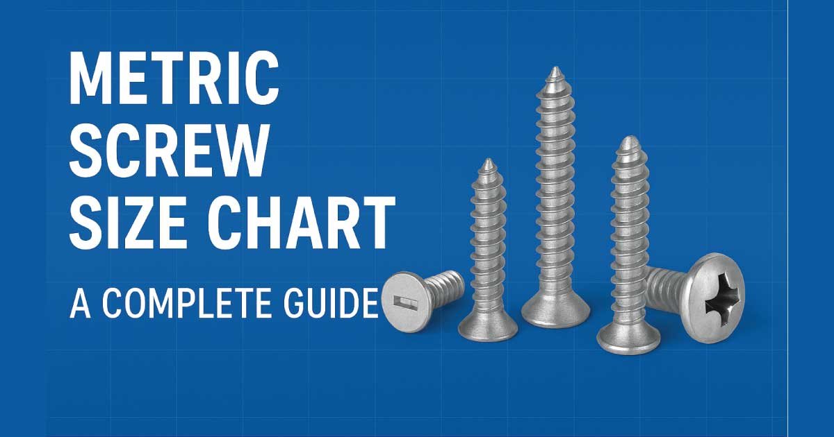Metric Screw Size Chart: A Complete Guide